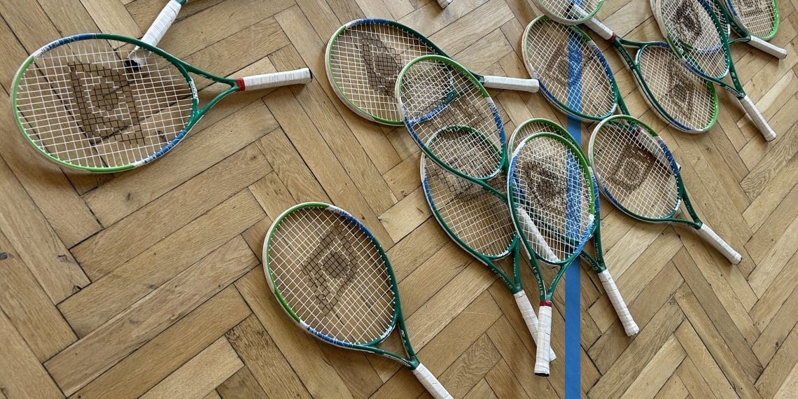 Tennis in der Schule? -Jawohl, bei uns an der Körschtalschule!